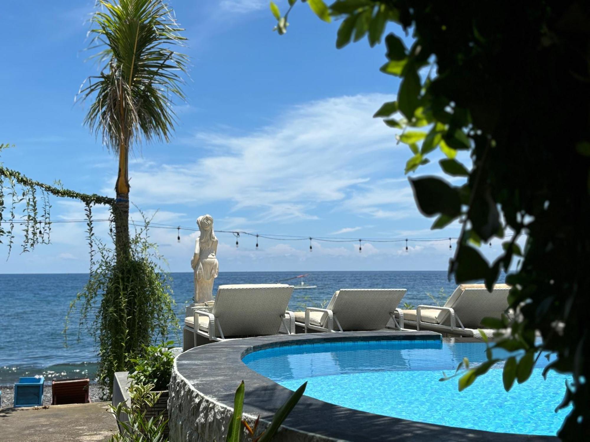 Bahari Beach Amed Exteriör bild